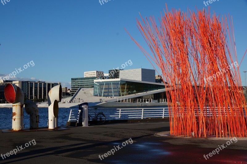 July 2015 Norway Oslo Opera House Free Photos