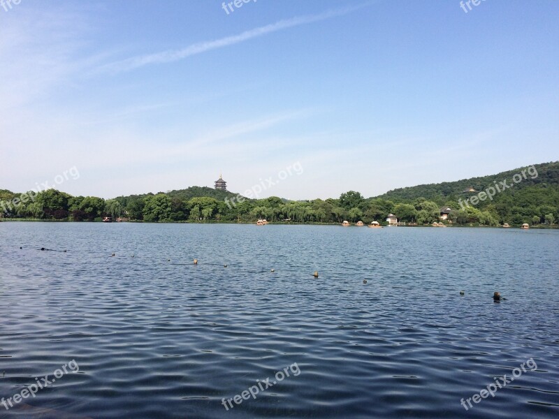 Hangzhou West Lake Santan Moon Free Photos