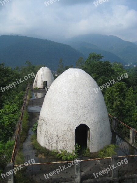 Beatles Ashram Rishikesh Afternoon India