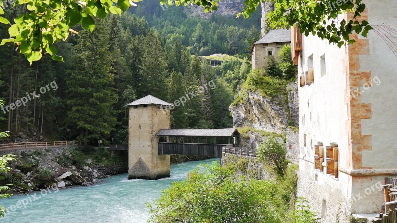 Austria Nature Mountains Landscape Green