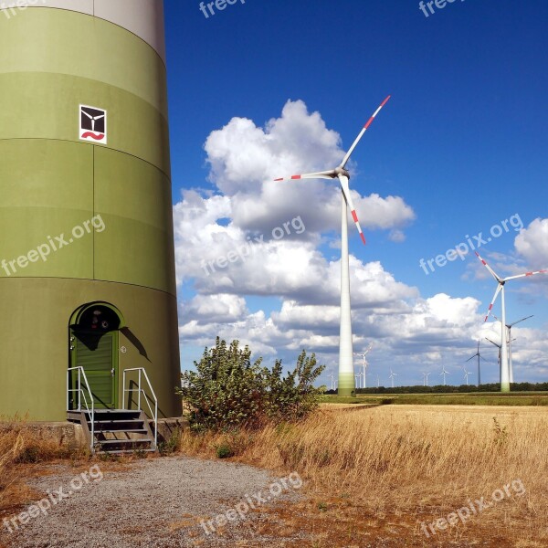 Wind Turbine Wind Mill Windfarm Energy Clean Air