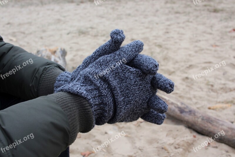 Gloves Clothing Wool Winter Freeze