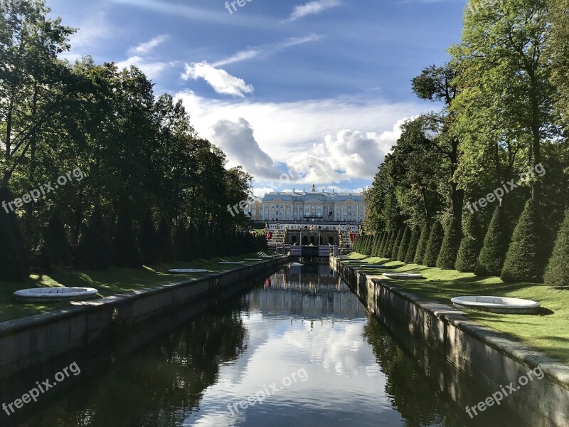 Saint Petersburg Peterhof Free Photos