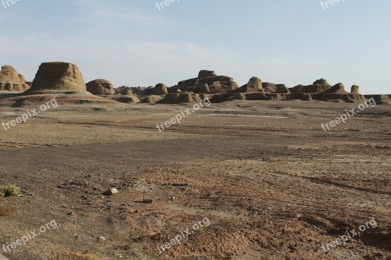 Desert Drought Desolate Free Photos