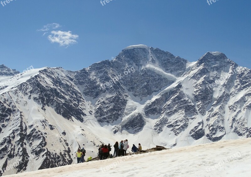 The Caucasus Mountains Cable Car Lift Top