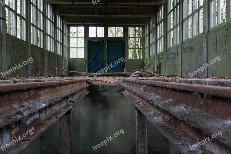 Urbex Holland Train Track Old Netherlands