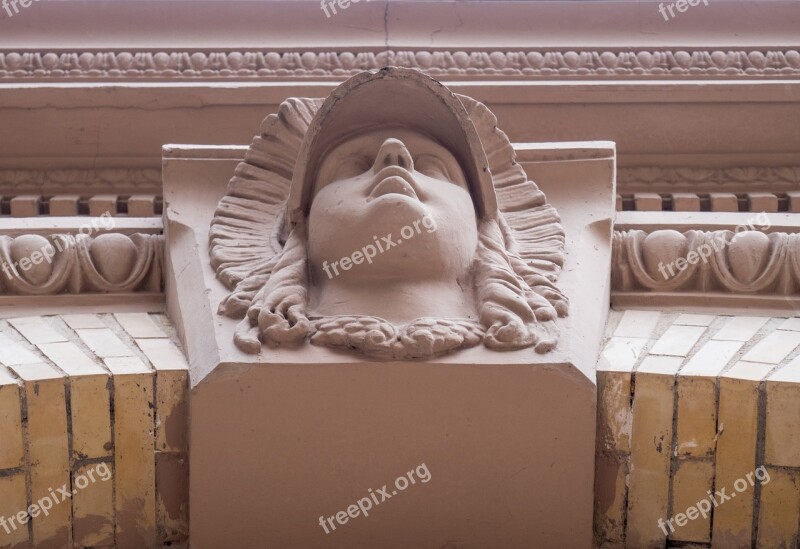 Architecture Detail Face Head Republic