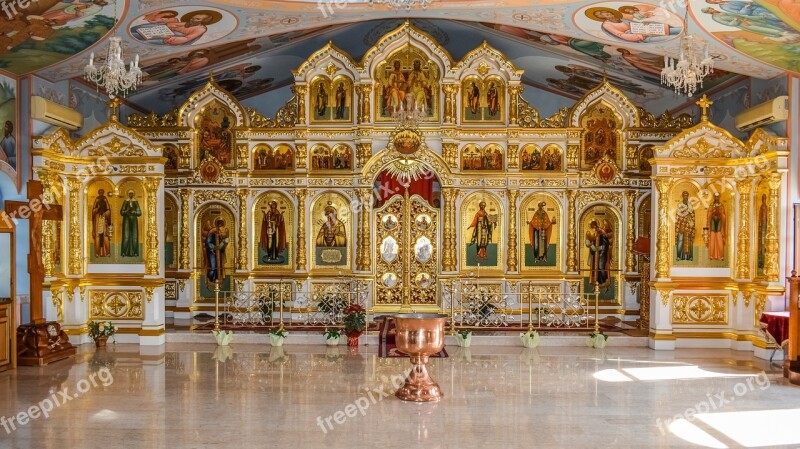 Panagia Semistrelia Russian Church Architecture Religion