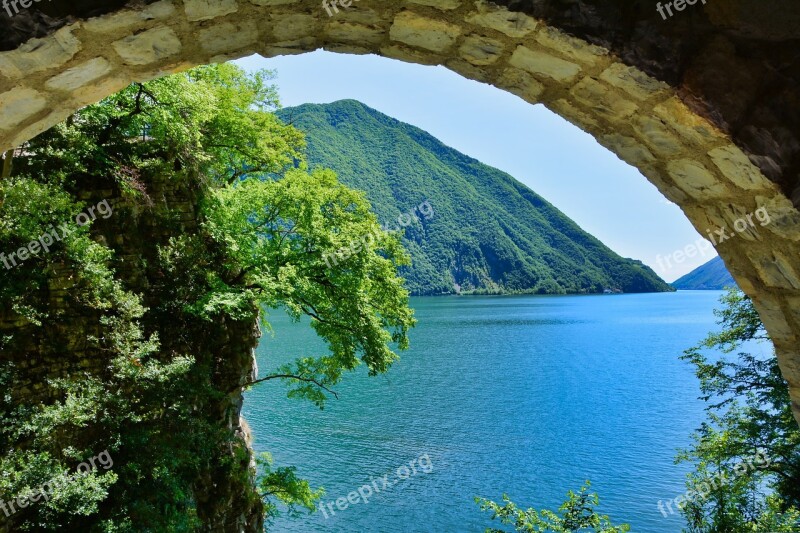 Nature Landscape Lake Water Green