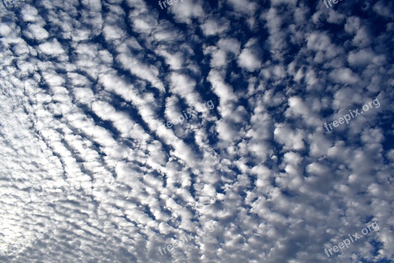 Cloud Sky Clouds Clusters Climate