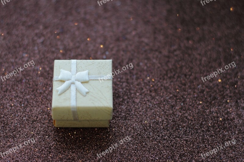 Gift Box Present Christmas Ribbon