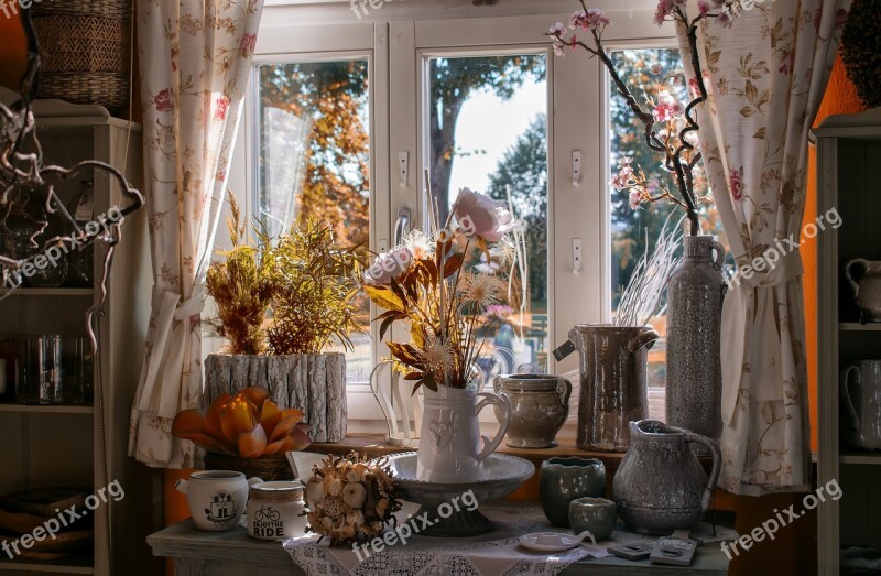 Window Light Vases Room Summer