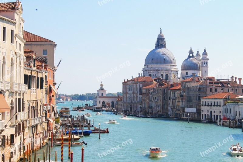 Venice Sea Blue Water Italy