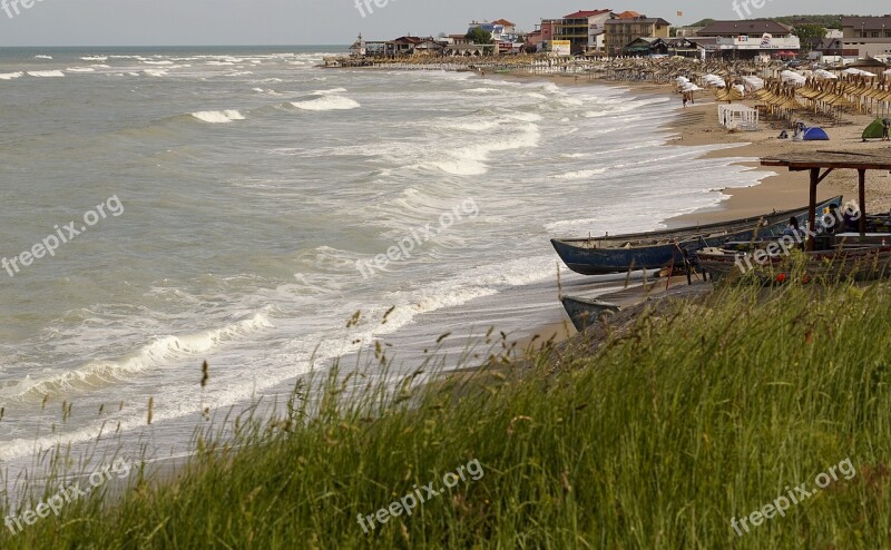 Beach Sand Boat Great Landscape