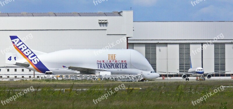 Airbus Hamburg Transport Flyer Beluga Jet