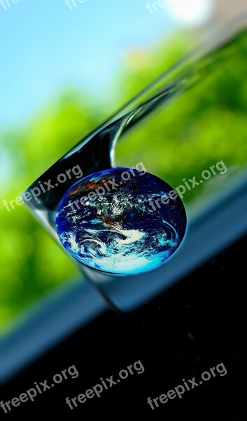 Earth Water Nature Environmental Protection Globe