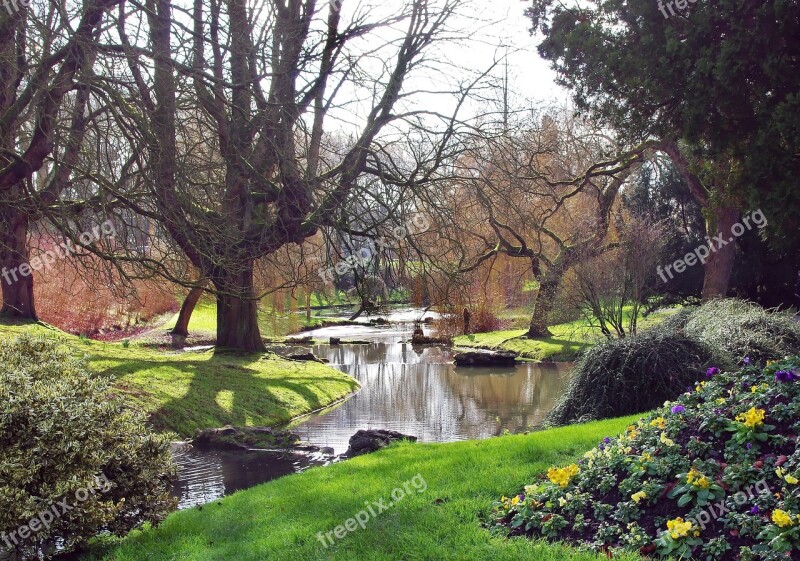 Roubaix Parc Barbieux Lake Cascade Uk