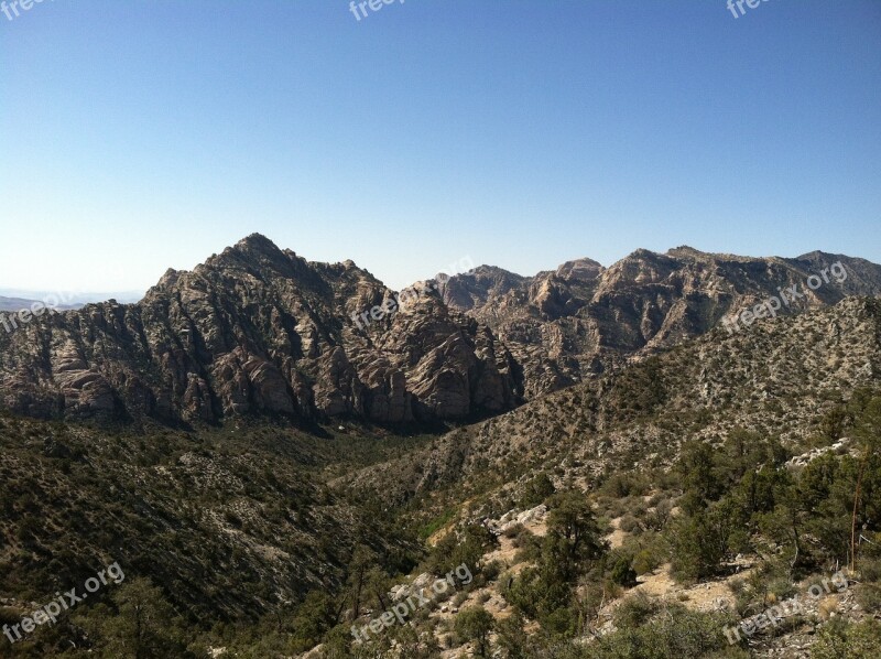 Red Rock Canyon Las Vegas Hiking Trails Free Photos