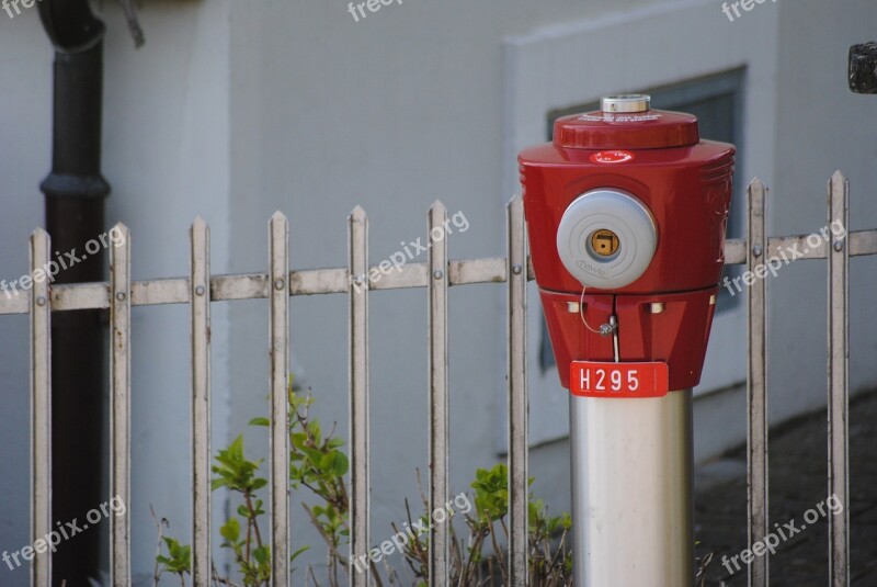 Hydrant Red Garden Fire Rust