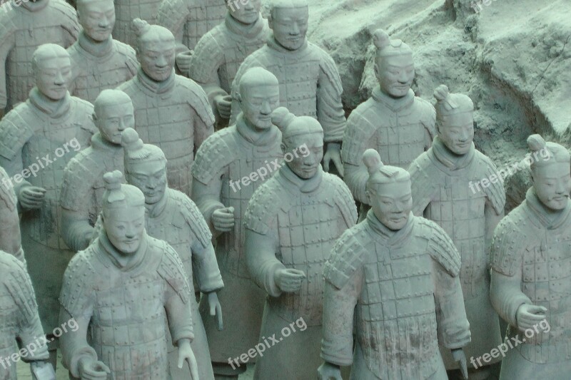 Terracotta Warriors China Ancient Dynasty Army