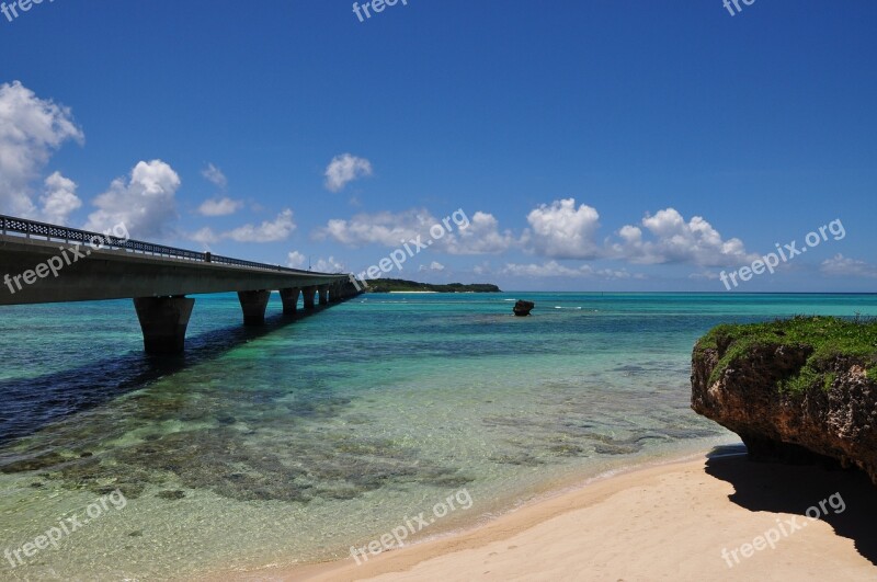 Miyako Island Sea Blue Free Photos