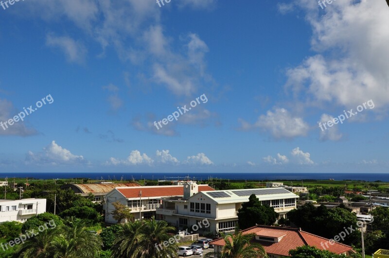 Miyako Island Blue Sky Free Photos