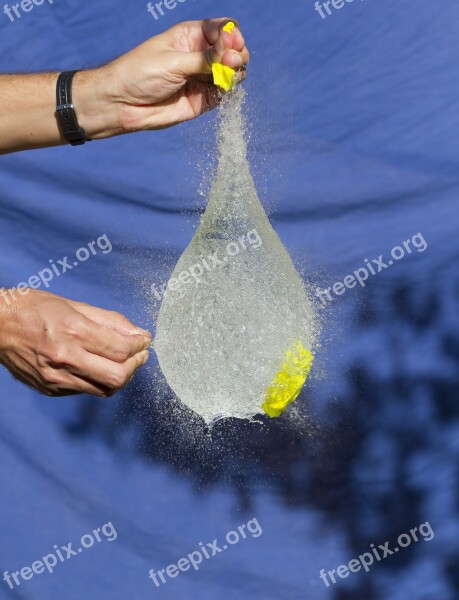 Balloon Water Bladder Overflow Action