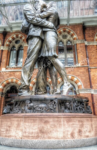 St Pancras Station London Lovers England City