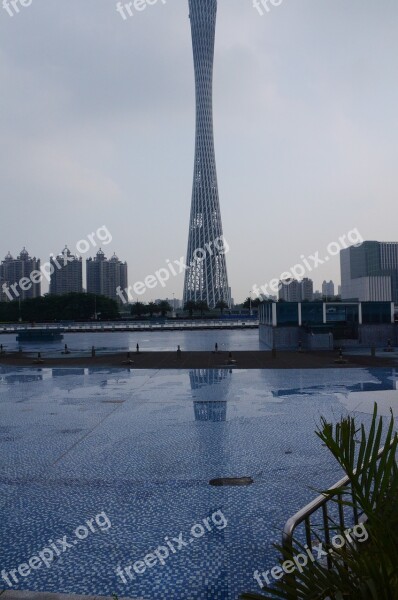 Canton Tower Telecom Building Free Photos