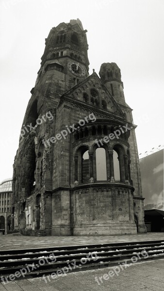 Berlin Gedächtniskirche Destruction Church Germany