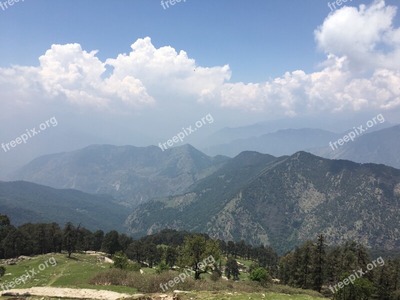 Nature Mountains Summer India The Himalayas