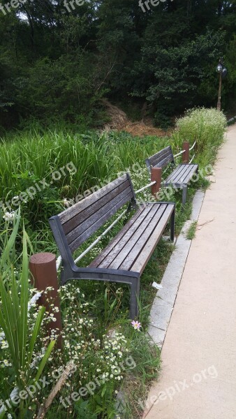 Bench Chair Roadside Gil Break