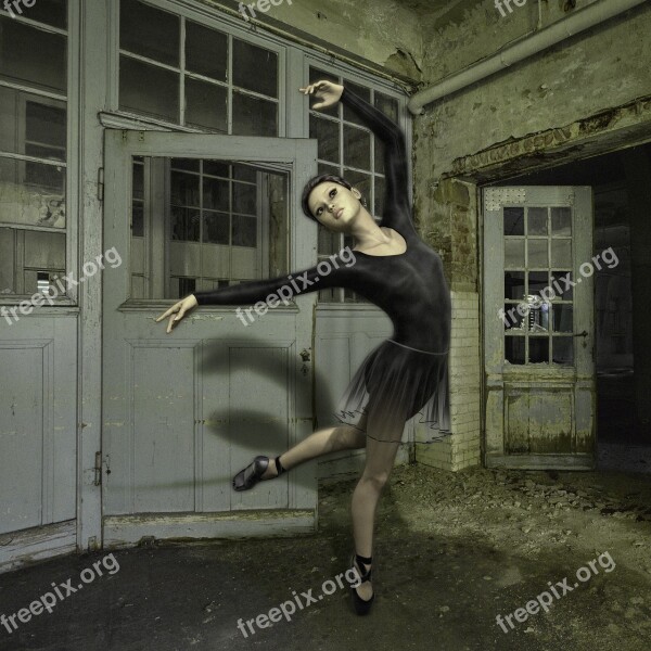 Woman Dancer Ballet Dance Movement