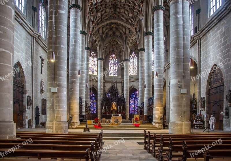 Swabian Gmünd Münster Gothic Parler Church