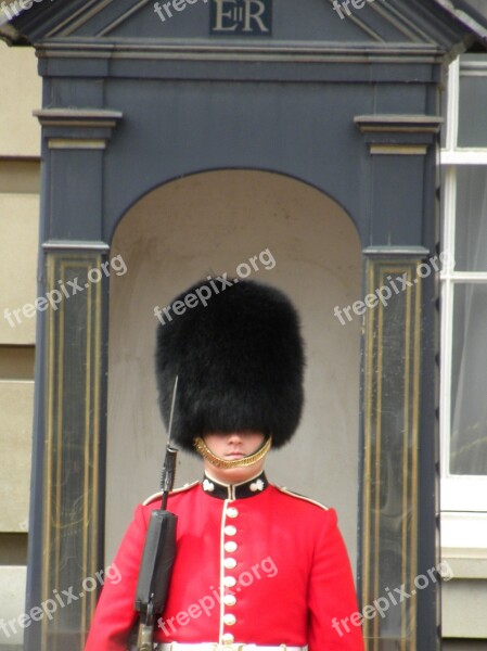 London Sentry Buckingham Palace Changing Of The Guard Free Photos