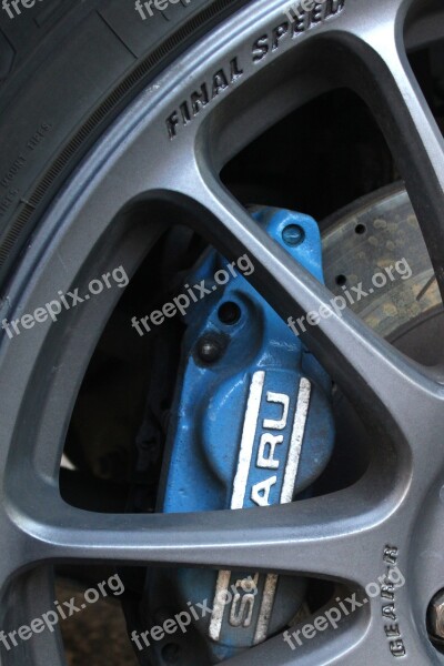 Subaru Caliper Brake Free Photos