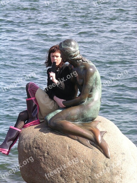 Little Mermaid Den Lille Havfrue Copenhagen Free Photos