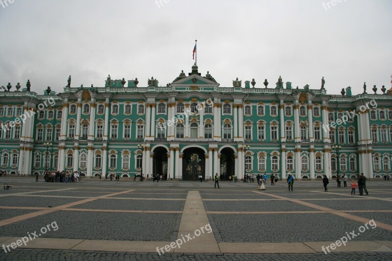 Hermitaage Russia Sankt Petersburg St Petersburg Free Photos