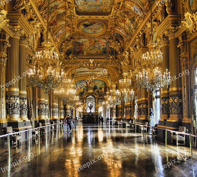 Paris Opera France Garnier Famous