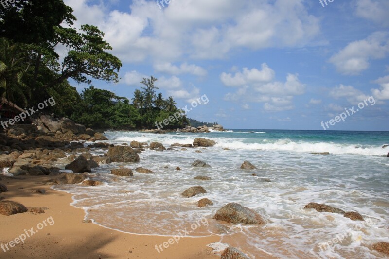 Asia Thailand Phuket Summer Beach