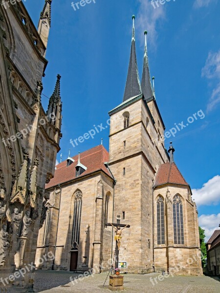 Severikirche Erfurt Thuringia Germany Germany Historic Center