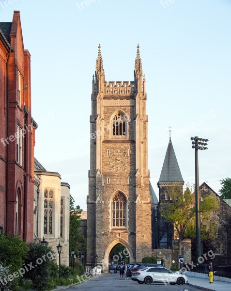 Clock Tower University Architecture Building