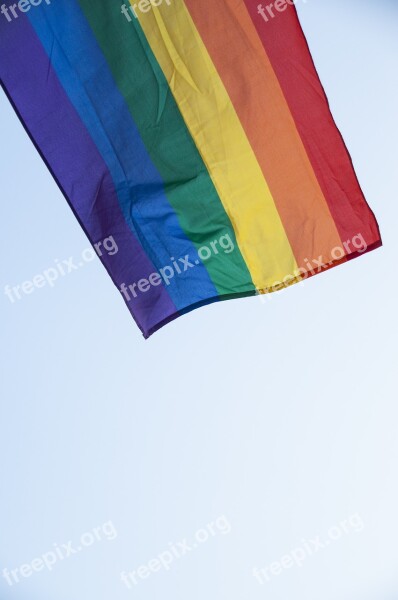 Pride Flag Rainbow Symbol Freedom