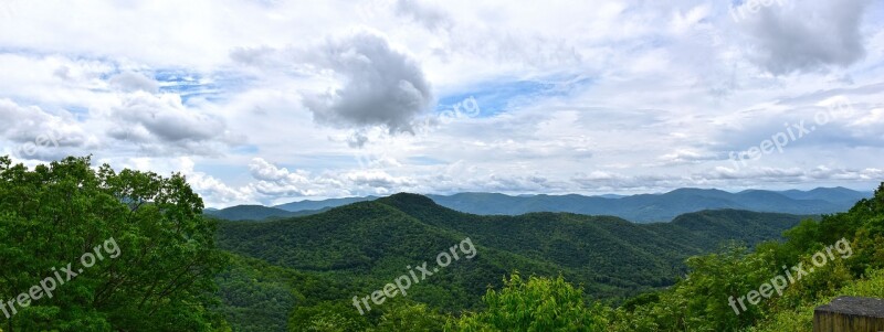 Landscape Mountains Nature Mountain Landscape Green