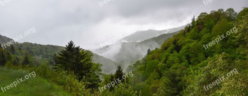 Landscape Mountains Nature Mountain Landscape Green