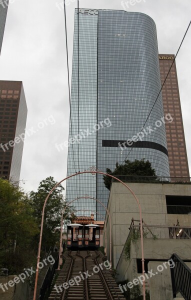 Los Angeles Downtown Building Architecture Skyline