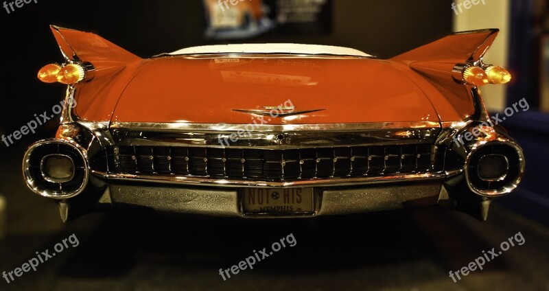 Car Elvis Presley Home Red