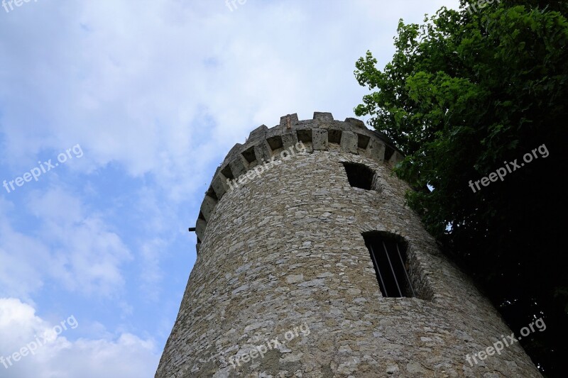 Tuttlingen Honing Mountain Ruin Summer Mountain