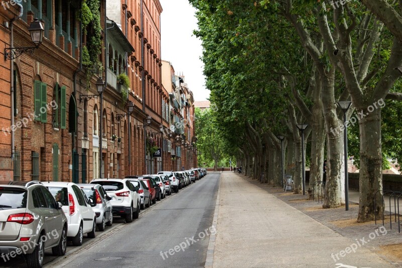 France Toulouse Architecture Buildings Street