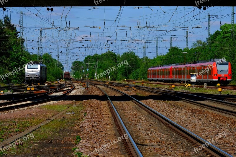 Railway System Gleise Rails Railway Travel